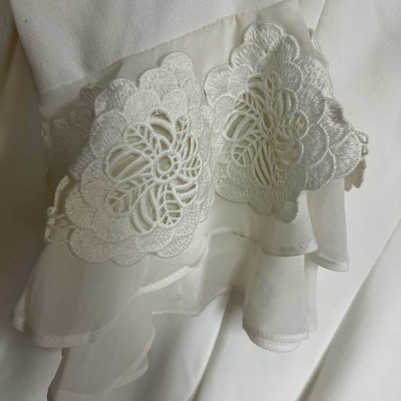 Calvin Klein White dress size 8. - Picture 4 of 4